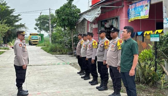 Personel Polsek Sukatani Amankan Peringatan Wafat Isa Almasih Saat Peringatan Jumat Agung