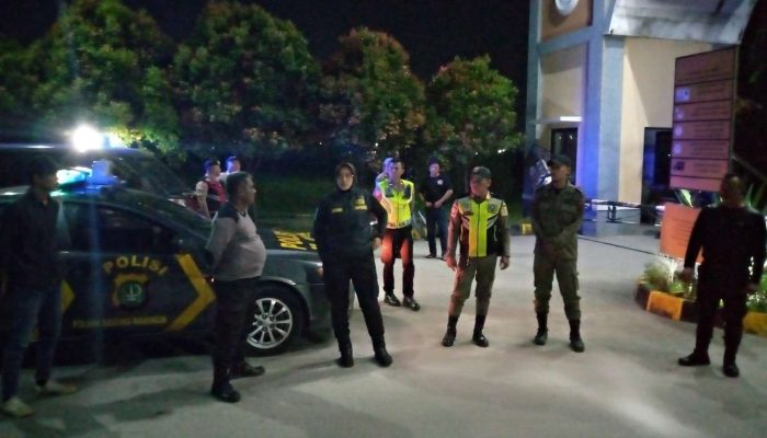 Polsek Kedung Waringin Gelar Patroli Gabungan Bersama Satpol PP