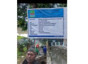 Keterlaluan, Proyek Pembangunan Turap Saluran Kali di Kelurahan Telaga Asih Diduga Menyimpang Dari RAB