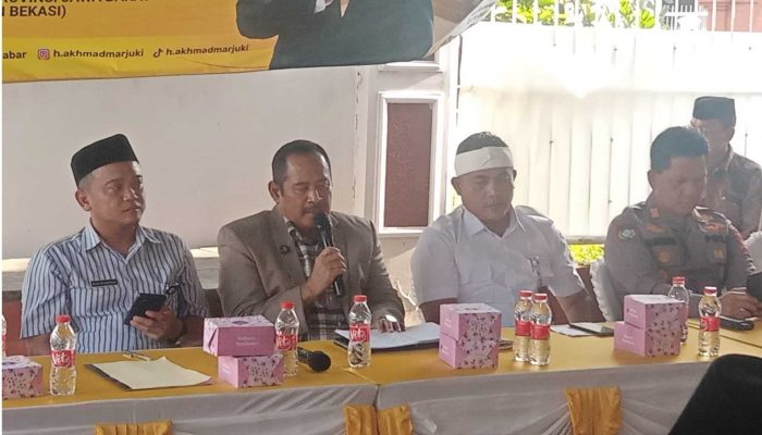 H.Akhmad Marjuki Berikan Pemaparan Perda Kewirausahaan Dihadapan Masyarakat Kabupaten Bekasi