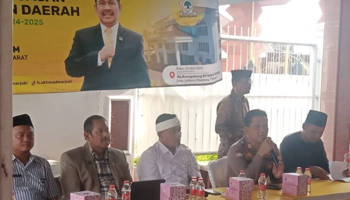 Kapolsek Cikarang Timur Sambut Baik Sosper Kewirausahaan, Berharap Warga Bisa Dapatkan Manfaatnya