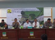 Kapolsek Sukatani Hadiri Sosialisasi Pelaksanaan Normalisasi Jaringan Irigasi Saluran Sekunder