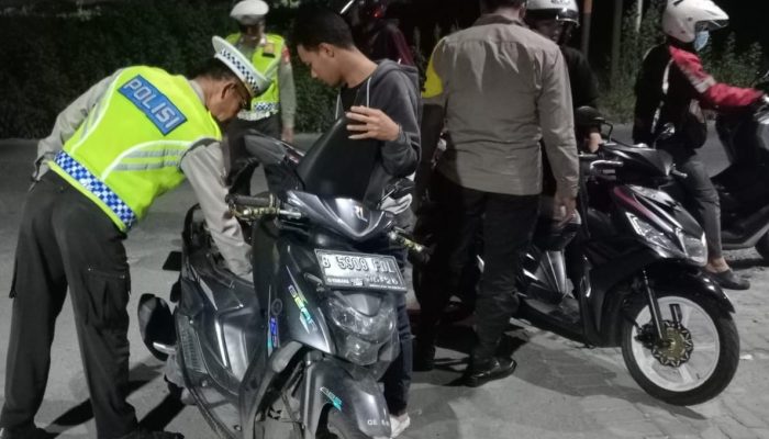 Polsek Cikarang Timur Terus Gencarkan OKJ Dan Guantibmas di Wilayah Hukumnya.