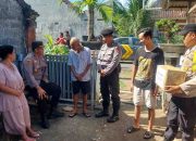 Bantuan Tali Kasih Kapolsek Gilimanuk Kepada Warga Kurang Mampu di Asri Barat