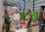Tinjau Gudang Bulog, TNI Pastikan Hasil Sergab Di Pacitan