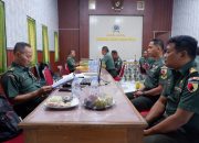 Kodim 0801/Pacitan Terima Kunjungan Kerja Wasrik Itdam V/ Brw