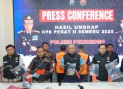Operasi Pekat II Semeru 2025, Polres Ponorogo Amankan Tersangka Penganiayaan Bersajam