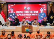 Sebulan, Satresnarkoba Polres Jember Ungkap 20 Kasus dan Tangkap 27 Tersangka