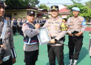Dukung Asta Cita Presiden RI, Kapolres Magetan Berikan Penghargaan kepada Bhabinkamtibmas Penggerak Ketahanan Pangan