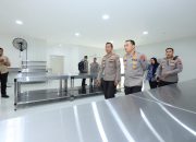 Wakapolda Jatim Tinjau Kesiapan SPPG dan Lokasi Rencana Pembangunan Gudang Ketahanan Pangan di Mojokerto