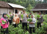 Sinergi Polres Magetan dan Warga Sumberdodol Wujudkan Kampung Pangan Mandiri