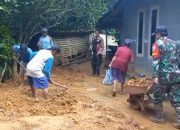 Peran Aktif Babinsa Dalam Penanganan Longsor Di Wilayah Pacitan