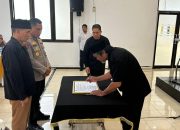 Harkamtibmas Polresta Banyuwangi Fasilitasi Deklarasi Damai Perguruan Pencak Silat di Bumi Blambangan