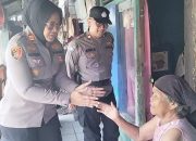Polsek Kedung Waringin Kembali Gelar Jumat Berkah, Berbagi Sembako Kepada Warga Kurang Mampu