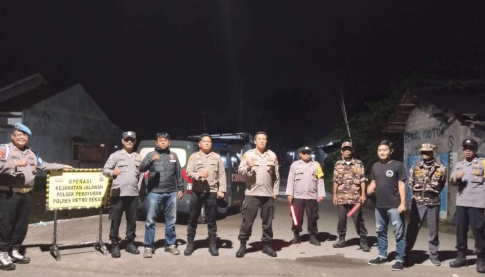 Antisipasi Aksi Kriminalitas, Polsek Sukatani Dan Polsek Pebayuran Gelar Patroli Gabungan