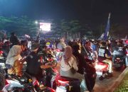 Polsek Cikarang Timur Laksanakan Pengamanan Selebrasi PERSIB BANDUNG Juara Suporter VIKING Bekasi.