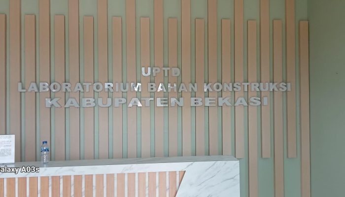 UPTD Laboratorium Bahan Kontruksi DSDABMBK Kabupaten Bekasi Dituntut Profesional Dalam Uji Test Beton