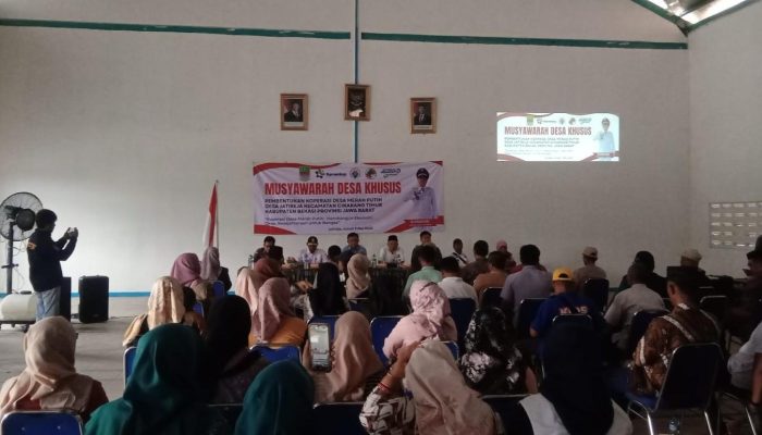 MUSDESUS Pilih Ahmad Sobandi Sebagai Ketua Koperasi Merah Putih Desa Jatireja