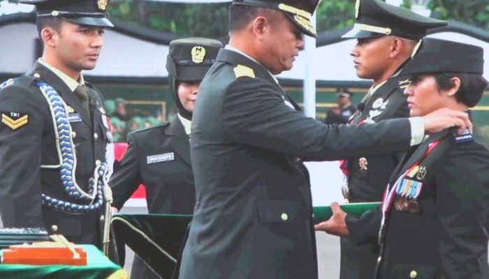 Pangdam III/Slw Hadir Pada Praspa Diktukpa TNI AD Gelombang I TA 2025