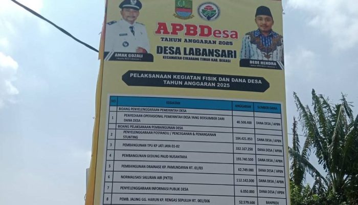 Kegiatan Fisik Dana Desa & DAD – 2025 Desa Labansari Diduga Banyak Masalah, Desak Inspektorat Turun