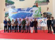 Danramil 0801/03 Arjosari Hadiri Pembukaan Rekacipta Pameran Lukisan Di Museum Galeri SBY-ANI