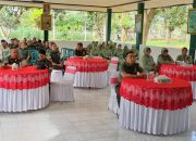 Personel Kodim 0801/Pacitan Dan Persit Ikuti Binroh Dari Bintalad Secara Daring