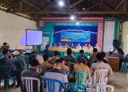 Kepedulian Babinsa Koramil 0801/03 Arjosari, Hadiri MusDes Penetapan Batas Desa