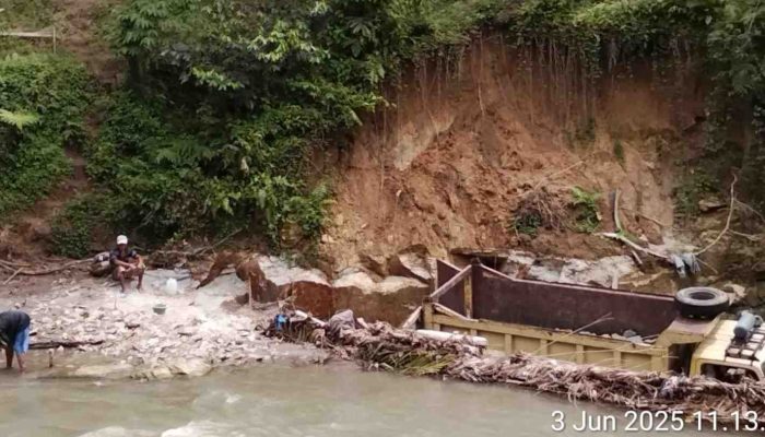 Terjadi di Lahan HGU PTPN IV Reg I Kebun Marihat: Tangkahan Batu Padas Bebas Beroperasi Tanpa Izin