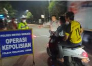 Pastikan Wilayah Tetap Aman Dari Kejahatan Jalanan Dan Tawuran Polsek Cikarang Timur Gelar Oprasi Cipta Kondisi.