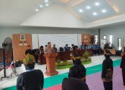 Kapolsek Sukatani hadiri kegiatan pembukaan olimpiade olahraga siswa tingkat nasional dan pelepasan atlet PPSN maung lugay.