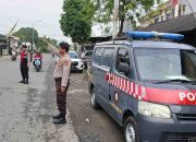 Ciptakan Budaya Tertib Berlalu Lintas Polsek Cikarang Timur lakukan Yanmas Pagi di pertigaan Citarik.