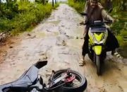 Retorika Pembangunan Sumenep Dipatahkan Jalan Berlubang