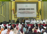 Wujud Kepedulian, Danramil 0801/03 Arjosari Hadiri Santunan Anak Yatim Piatu Peringatan Asyura