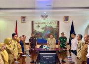 Ikuti During Dari Kantor Staf Presiden RI, TNI Peran Aktif Dalam Pengendalian Inflasi Di Pacitan