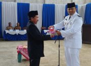 Hadiri Pengambilan Sumpah Kasun, Perkuat Sinergi TNI Dengan Masyarakat Di Wilayah Pacitan