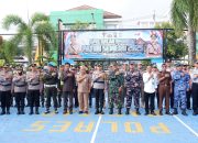 Dandim Pacitan Hadiri Apel Gelar Pasukan Operasi Patuh Semeru Tahun 2025