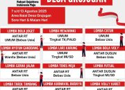 Sambut HUT RI ke-80, Desa Grujugan Akan Gelar Berbagai Lomba