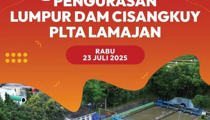Perumda Tirtawening Lakukan Perawatan Pengurasan Lumpur DAM Cisangkuy PLTA Lamajan, Cek Wilayah Terdampak!