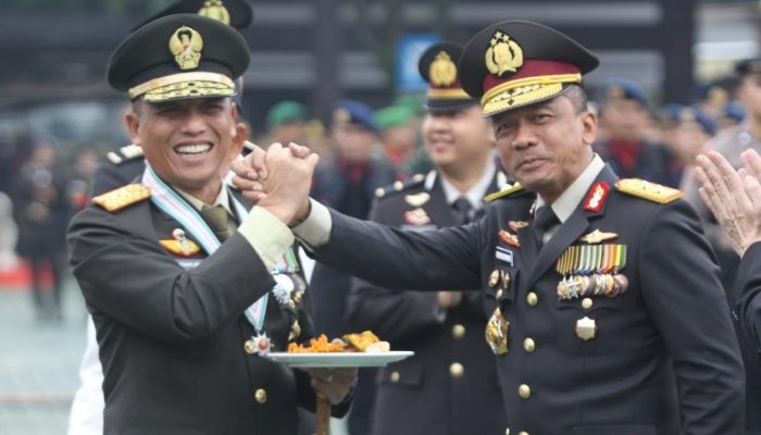 Pangdam III/Slw Hadiri Hari Bhayangkara Ke-79 di Mapolda Jabar
