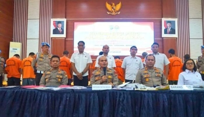 Polsek Cikarang Timur Berhasil Membongkar Sindikat Curanmor di Kabupaten Bekasi, 5 Orang Dijadikan Tersangka