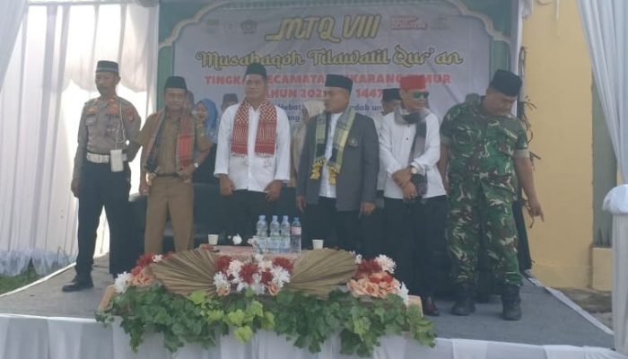 Danramil 08/Lemah Abang Hadiri Pembukaan MTQ Ke VIII Tingkat Kecamatan Cikarang Timur