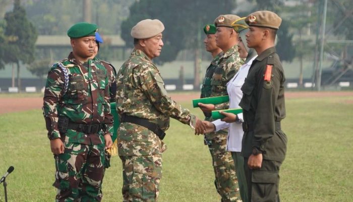 Pangdam III/Slw Hadiri Tupdik dan Penetapan Komcad SPPI Batch-3 Tahun 2025