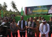 Kasad Resmikan Sarana Pengairan di Ciracap Sukabumi