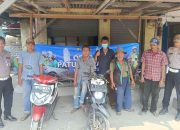 Unit Lantas Polsek Cikarang Timur Sosialisasikan Ops Patuh Jaya 2025 di Pangkalan Ojek Asem Desa Tanjungbaru