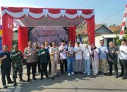 Polsek Cikarang Timur Lakukan Pengamanan Kegiatan Kick Off Lomba Kampung Bersih Tingkat Kecamatan Cikarang Timur 2025