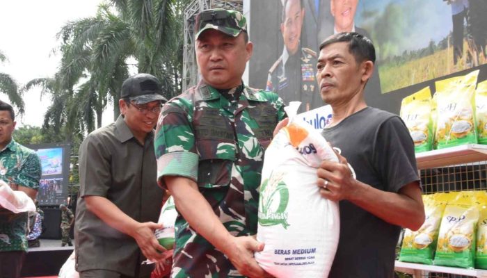 Gerakan Pangan Murah SPHP di Makodam III/Siliwangi Dorong Swasembada Pangan Nasional