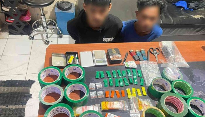 Reskrim Polsek Cikarang Timur Amankan Dua Orang Pelaku Penyalahgunaan Narkotika Jenis Sabu