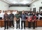 Danramil 0801/03 Arjosari Beri Pembekalan Wasbang Untuk Calon Paskibraka