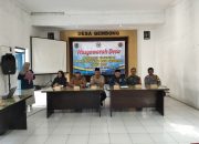 Hadiri Musdes Di wilayah Binaan, Babinsa 0801/03 Arjosari Berperan Aktif Turut Partisipasi