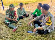 Wujud Kemanunggalan TNI dan Rakyat, Babinsa Lakukan Komsos Tak Mengenal Tempat